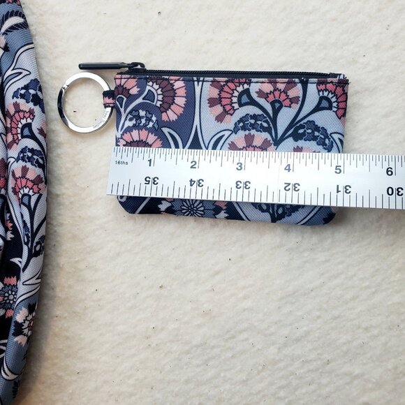 Vera Bradley Lighten Up Essential Compact Sling Purse Ornate Bloom & Zip ID Case main image 12